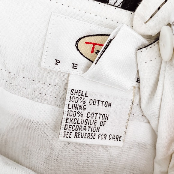 TALBOTS Black White Pattern Printed A-line Skirt - Picture 5 of 5